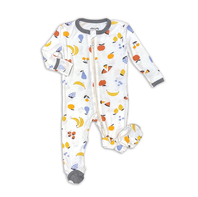 Silkberry Baby | Bamboo Zip Up Footie