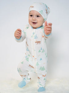 Silkberry Baby | Bamboo Zip Up Footie