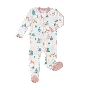 Silkberry Baby | Bamboo Zip Up Footie