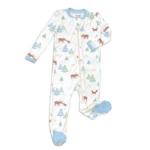 Silkberry Baby | Bamboo Zip Up Footie