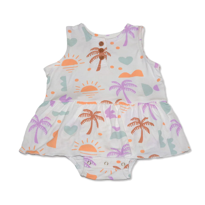 Silkberry Baby | Bamboo Skirt Bodysuit