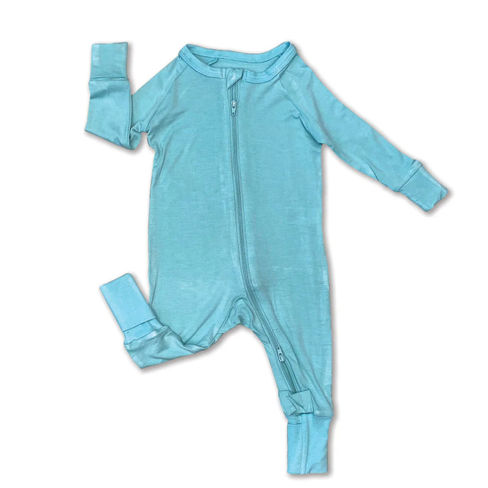 Silkberry Baby | Bamboo Two Way Zipper Romper