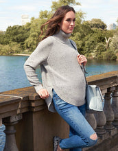 Load image into Gallery viewer, Seraphine | Alma Maternity Knit Cape Sweater