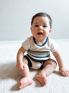 L'oved Baby | Organic Terry Cloth Tee & Shortie Set