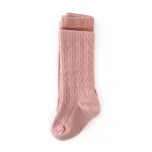 Load image into Gallery viewer, Little Stocking Co | Cable Knit Tights