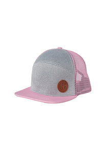 L&P Apparel | Pink Orleans Mesh Snapback Cap | Legendary Fit