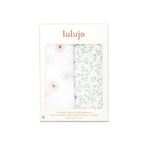 Lulujo | Cotton Swaddle 2 Pack