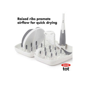 OXO Tot On-the-Go Drying Rack with Bottle Brush