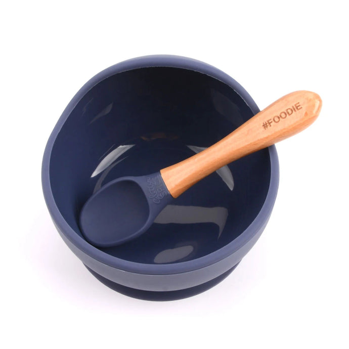 Glitter & Spice Silicone Bowl + Spoon Set