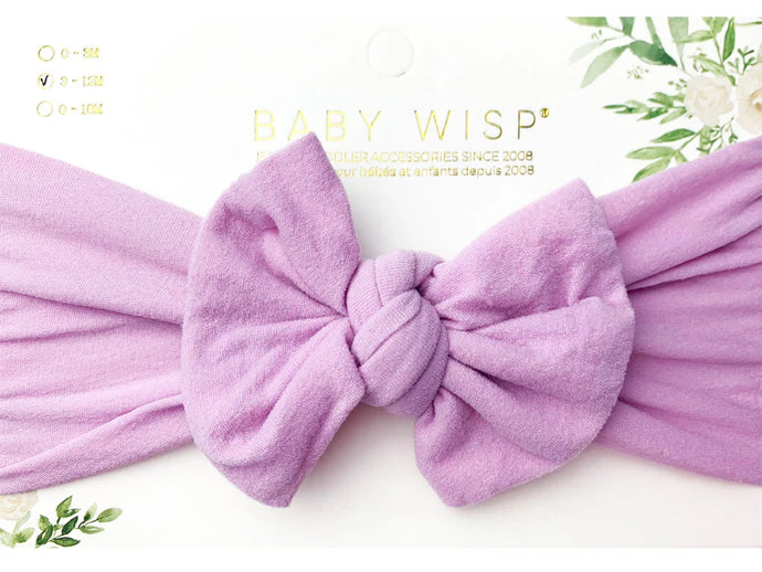 Baby Wisp | Headwrap Nylon Bow Headband