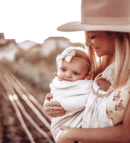 Little Luba | Classic Floral Bow Headband