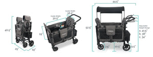 WonderFold | W2 Elite Stroller Wagon