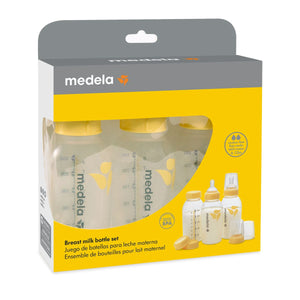 Medela Breastmilk Bottle with Nipple | 3pk