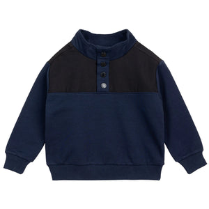 Miles the Label | Kids' Half Button Sweater