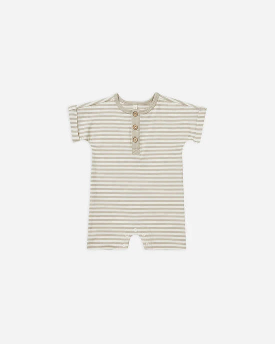 Quincy Mae | Short Sleeve One-Piece