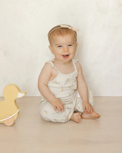 Quincy Mae | Smocked Jumpsuit