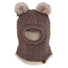 Load image into Gallery viewer, Calikids | Knit Pom Pom Balaclava