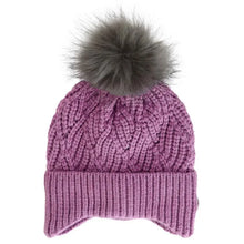 Load image into Gallery viewer, Calikids | Knit Windproof Pom Hat