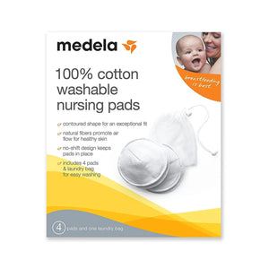 Medela | Washable Nursing Pads | 4pk