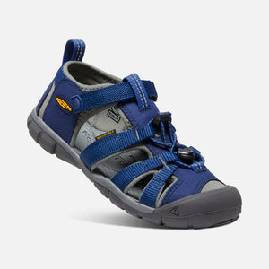 KEEN | Little Kids' Seacamp II CNX Blue & Gargoyle Sandals