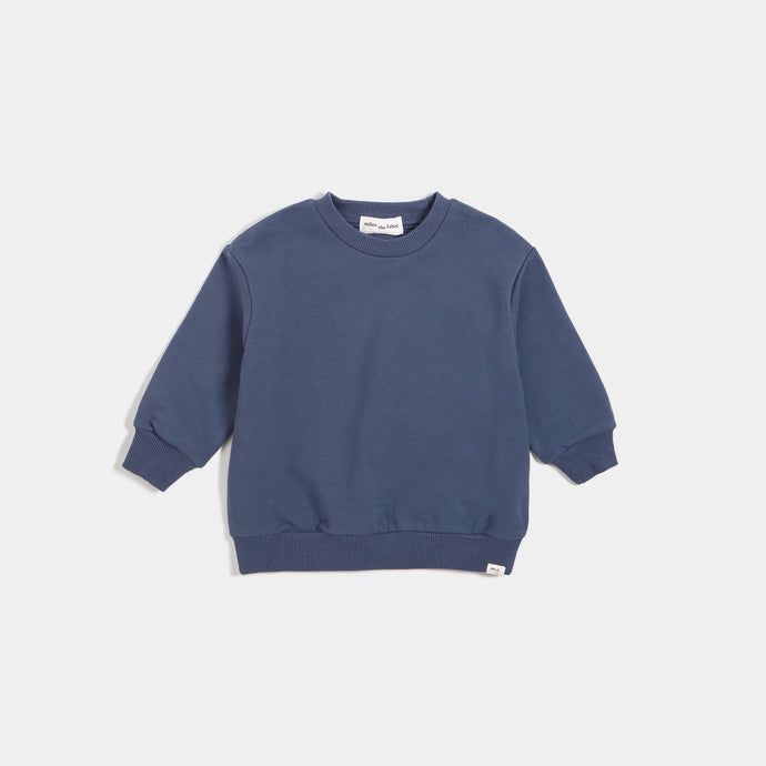 Miles the Label | Vintage Blue Baby Sweatshirt