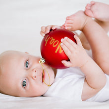 Load image into Gallery viewer, Pearhead Babyprints Ball Ornament