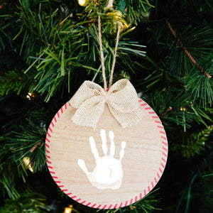 Pearhead Fill-In Babyprints Ornament