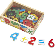 Load image into Gallery viewer, Melissa &amp; Doug Magnetic Wooden Numbers