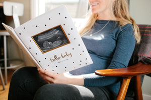 Pearhead Sonogram Baby Book