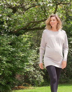 Seraphine | Jamila Maternity & Nursing Knit Sweatshirt