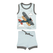 Load image into Gallery viewer, L&#39;oved Baby | Organic Tank &amp; Bike Shorts Set