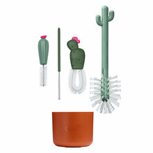 Load image into Gallery viewer, Boon CACTI Bottle Cleaning Brush Set
