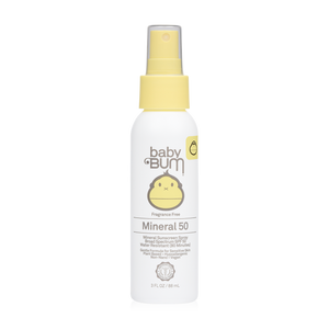 Baby Bum Mineral SPF 50 Fragrance Free Sunscreen Spray