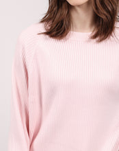 Load image into Gallery viewer, Brunette the Label | The Long Ribbed Crew Neck Sweater