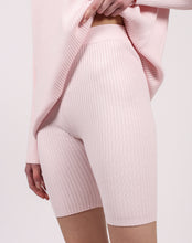 Load image into Gallery viewer, Brunette the Label | The Ribbed Biker Short in Pink