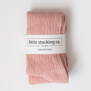 Little Stocking Co | Cable Knit Tights