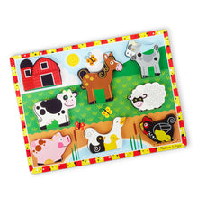 Load image into Gallery viewer, Melissa &amp; Doug Farm Chunky Puzzle