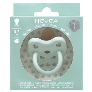 Hevea Colourful Round Pacifier | 0-3 months