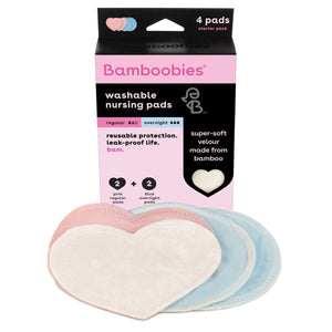 Bamboobies Multi Pack Nursing Pads | 1 Regular & 1 Nighttime