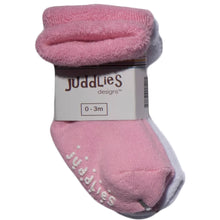 Load image into Gallery viewer, Juddlies Infant Socks | 2pk