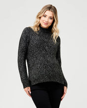 Load image into Gallery viewer, Ripe Maternity Cable Nursing Knit Top