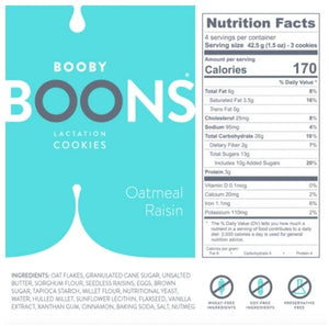 Booby Boons Lactation Cookies