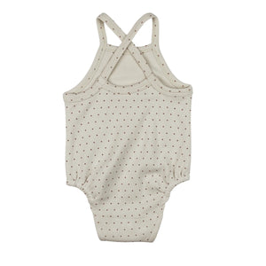 L'oved Baby | Organic Printed Criss-Cross Bodysuit