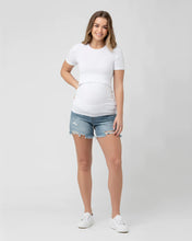 Load image into Gallery viewer, Ripe Maternity | Distressed Denim Shorts