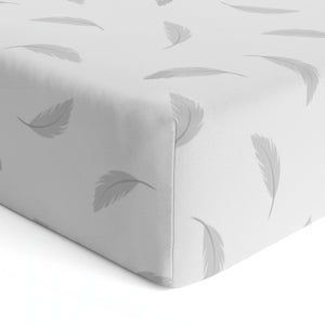 Kushies Fitted Flannel Crib Sheet
