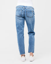 Load image into Gallery viewer, Ripe Maternity Jamie Raw Edge Jeans