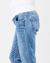 Load image into Gallery viewer, Ripe Maternity Jamie Raw Edge Jeans