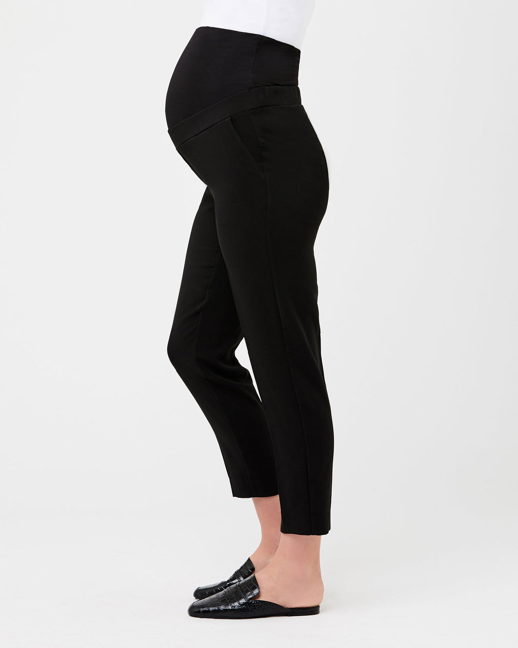 The Mom Store LeggingsBottoms  Buy The Mom Store Comfy Maternity Leggings  Black Online  Nykaa Fashion
