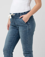 Load image into Gallery viewer, Ripe Maternity | Denim Joggers