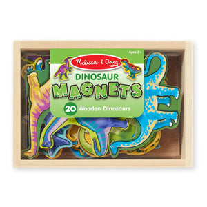 Melissa & Doug | Wooden Dinosaur Magnets